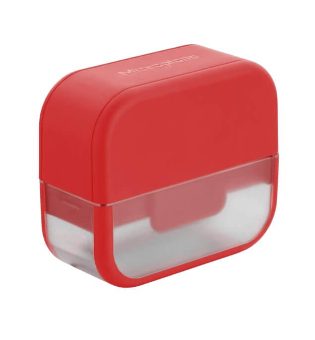 ชุดมีดบดและหั่นกระเทียม MICROPLANE PT2418-RE สีแดง_1